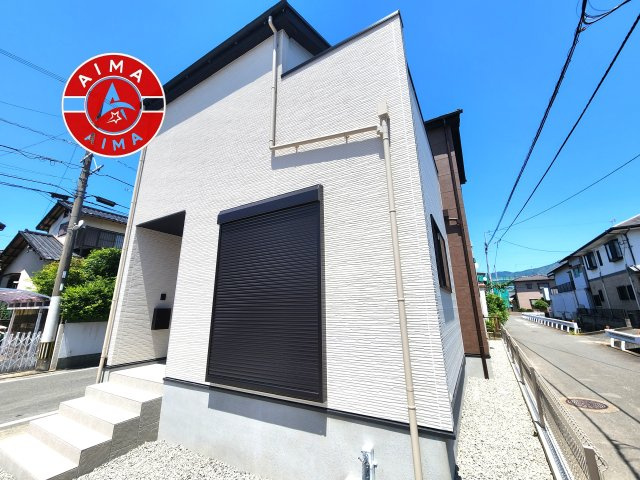 糟屋郡志免町田富4丁目第6-1棟（1号棟）の外観|デザイン性のある外観です。