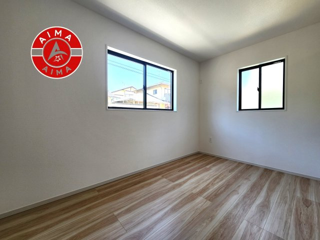 糟屋郡志免町田富4丁目第6-1棟（1号棟）の内観：施工例|将来的に、琉球畳を引きまして和室風にすることも可能です。