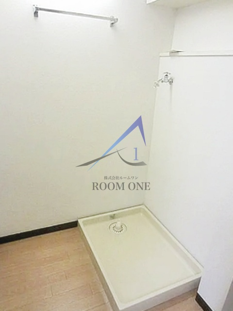 テラス三ノ輪の設備|洗濯機置き場です。