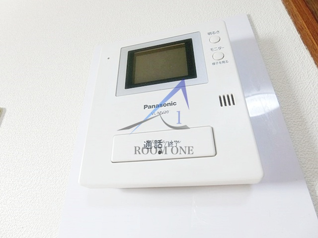 イーストヴィレッジのセキュリティ|モニター付きインターホンです。