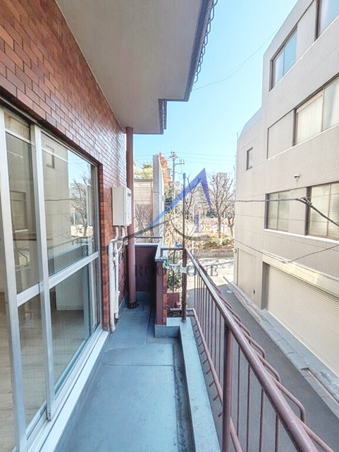 秀和マンションのバルコニー|バルコニーです。