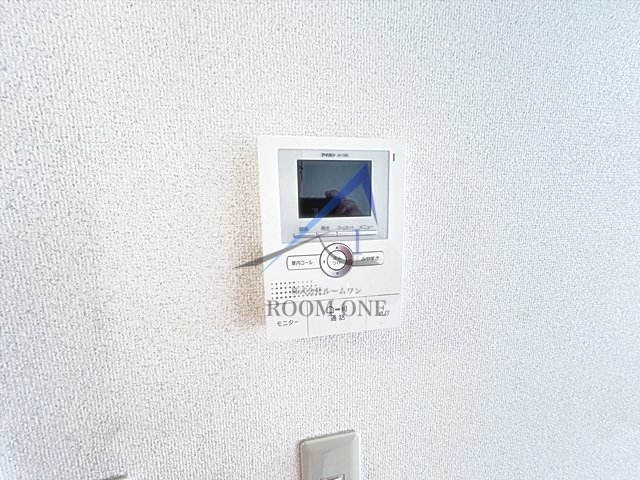 エスポワールＭのセキュリティ|モニター付きインターホンです。