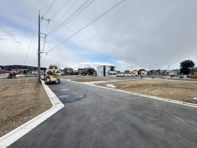 飯能市青木・全9棟　新築一戸建　8号棟　～敷地50坪～の前面道路含む現地写真|現地写真(2026年1月29日撮影)