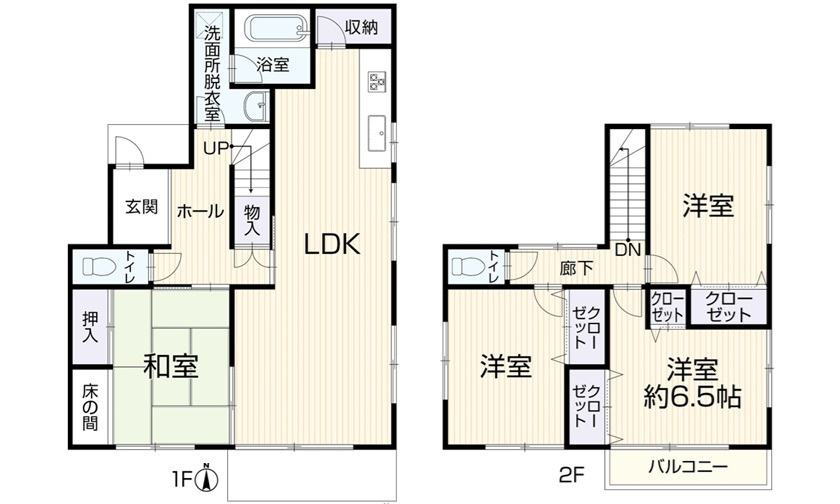 廿日市市阿品台５丁目の間取り