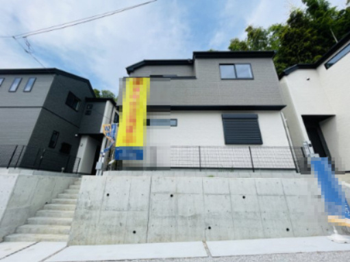 『八王子市新築戸建て』八王子市館町221【仲介手数料無料】の外観|～仲介手数料無料☆八王子ひなた不動産～　八王子市館町　新築戸建て