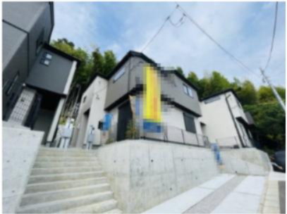 祝　成約　八王子市　館町　新築戸建ての外観|～仲介手数料無料☆八王子ひなた不動産～　八王子市館町　新築戸建て