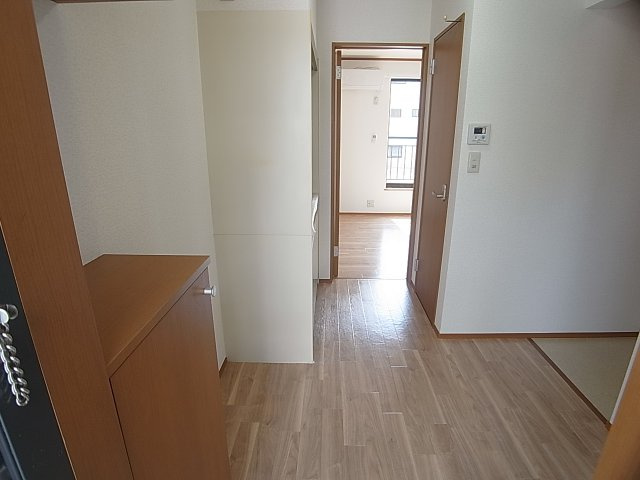 コンフォール湊川の玄関|玄関からゆったりしてます