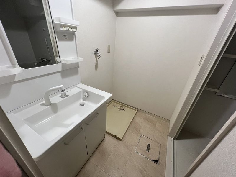 福岡市南区高宮２丁目の賃貸マンションの洗面所