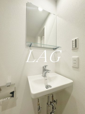 【洗面所】 | ラ・メゾンクレール | 独立洗面台です。