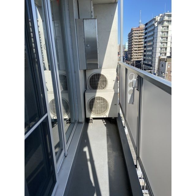 アプリーレ菊川のバルコニー