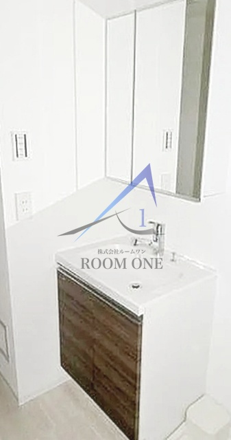 ガリシア池上の洗面所|独立洗面台です。