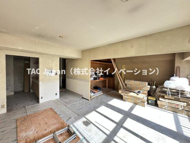 ルネ町屋の居間・リビング|※2026年2月末リフォーム完成予定です。