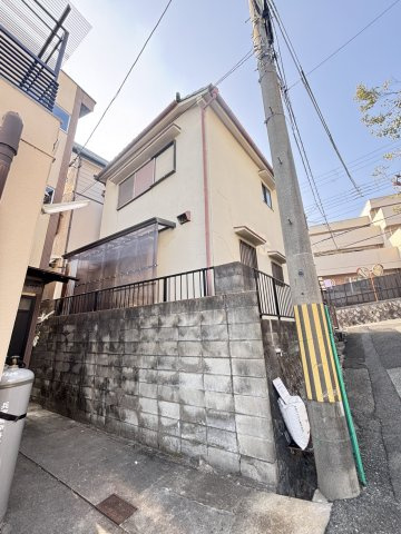 篠原台　建物付き土地の外観|■東側からの現地写真となります。