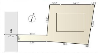 泉区下和泉1丁目 中古戸建 3780万円の区画図