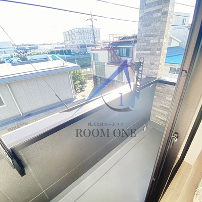 MELDIA西高島平のバルコニー|バルコニーです。