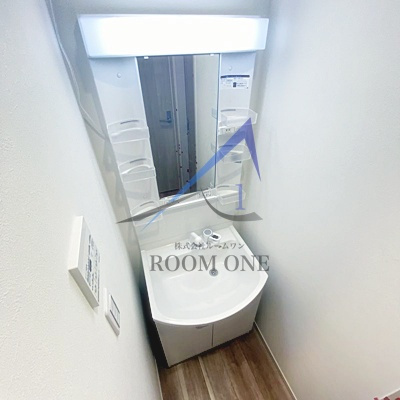 MELDIA西高島平の洗面所|洗面台です。