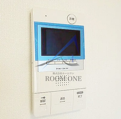 RELUXIA赤羽志茂のセキュリティ|モニター付きインターホンです。