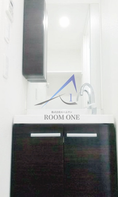 プレセダンヒルズ北千住の洗面所|洗面台です。