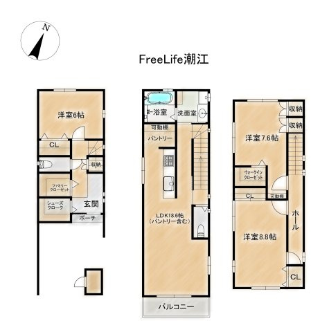 FreeLife潮江Ⅱ　4号地