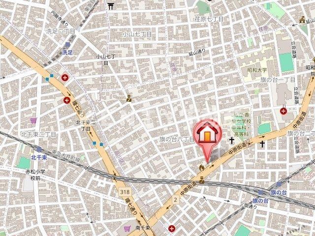 【地図】 | アーバネックス旗の台
