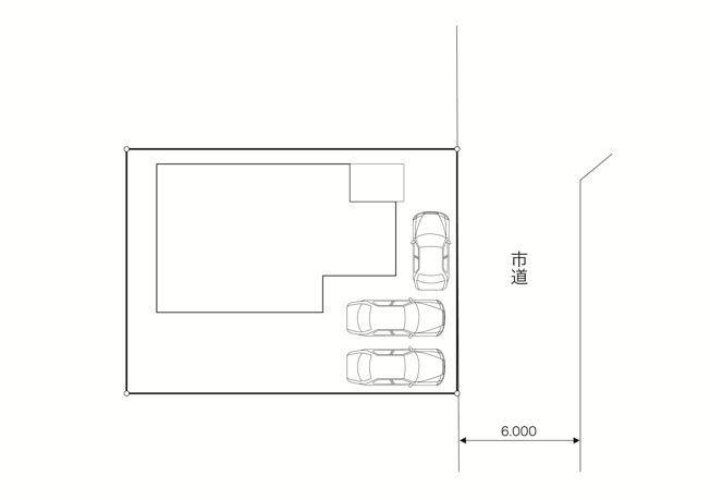 【区画図】 | 厚木市山際　中古戸建