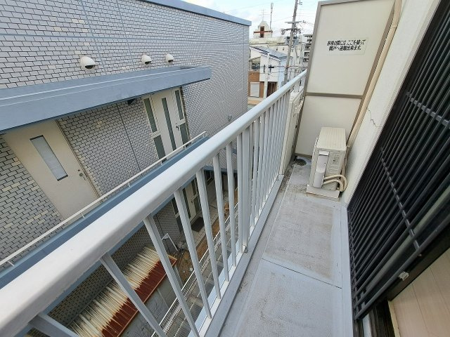 サンハイツバロンIのバルコニー