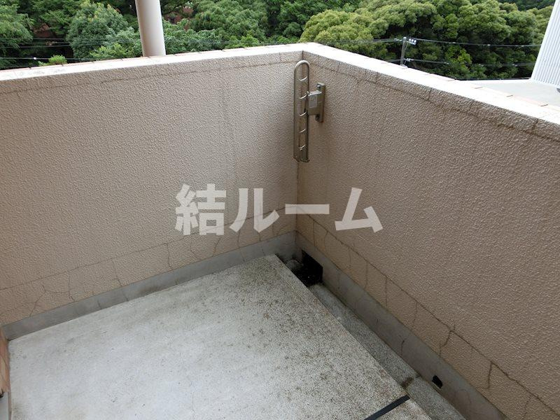 文京区関口２丁目の賃貸マンションのバルコニー