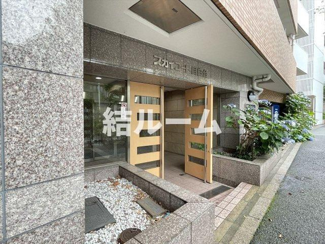 文京区関口２丁目の賃貸マンションのエントランス
