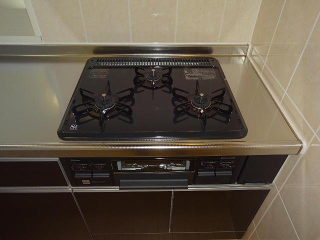 ネオ　ステージのキッチン|3口ガスコンロ