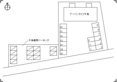 【区画図】 | アーバンライフ千鳥