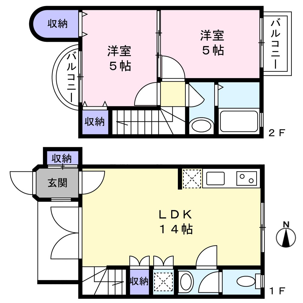 ボンヌ・ジュルネの間取り