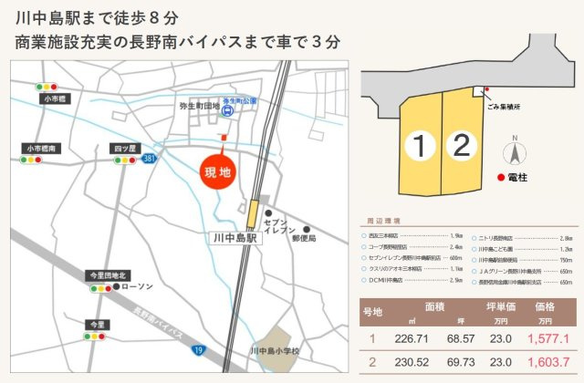 東邦ピュアコート四ツ屋Ⅳ（4）3期　1号地の外観