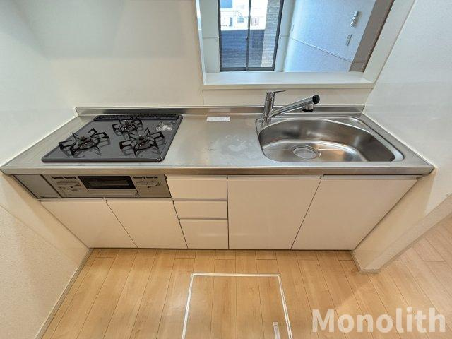 ハーベストコートAのキッチン