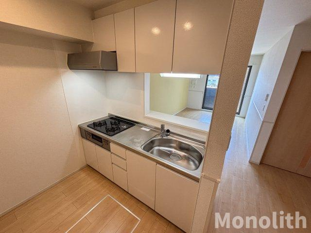 ハーベストコートAのキッチン