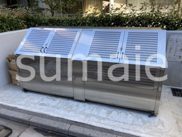 アイビーテラスのその他共用部分|敷地内ゴミ置き場。