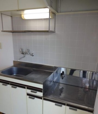 杉並区阿佐谷南３丁目のアパートのキッチン