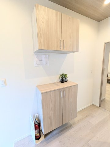 葛飾区東四つ木１丁目の戸建の玄関|～玄関収納写真～