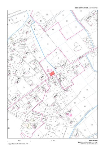 西条市丹原町土地建物【450】土地83.61坪　建物77.89坪の地図