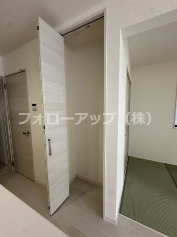 貝塚市三ツ松5期１号棟の収納|専用の収納スペースです