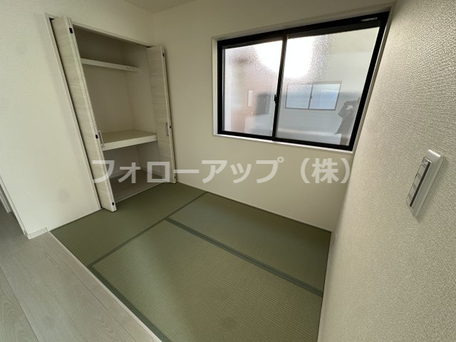 貝塚市三ツ松5期１号棟の和室|和室ならではの温かな和の空間で寛ぎの時間を過ごせます