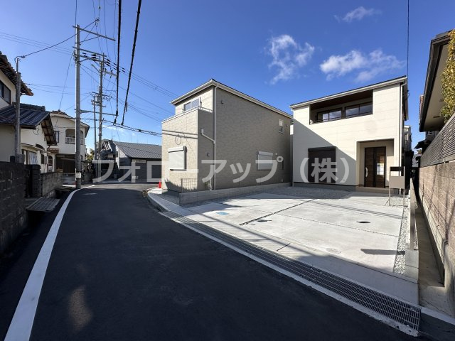 貝塚市三ツ松5期１号棟の前面道路含む現地写真|前面道路含む現地写真です