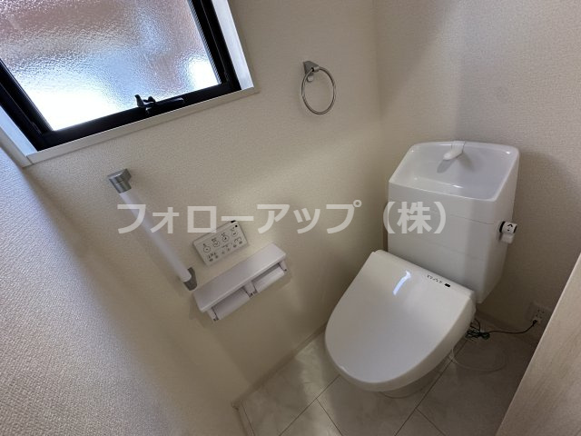 貝塚市三ツ松5期１号棟のトイレ|トイレもきれいです