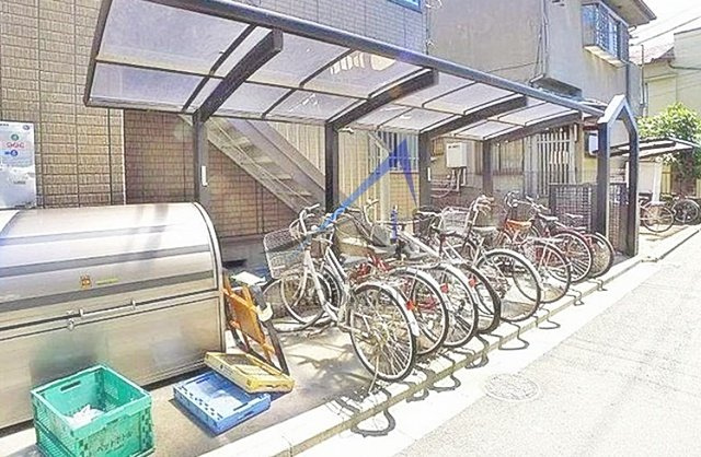 KNハウスのその他共用部分|駐輪場です。