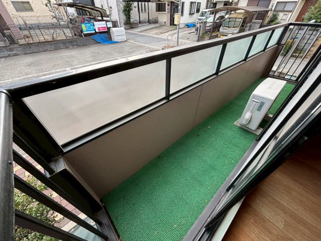 アーバンライフ吉田のバルコニー