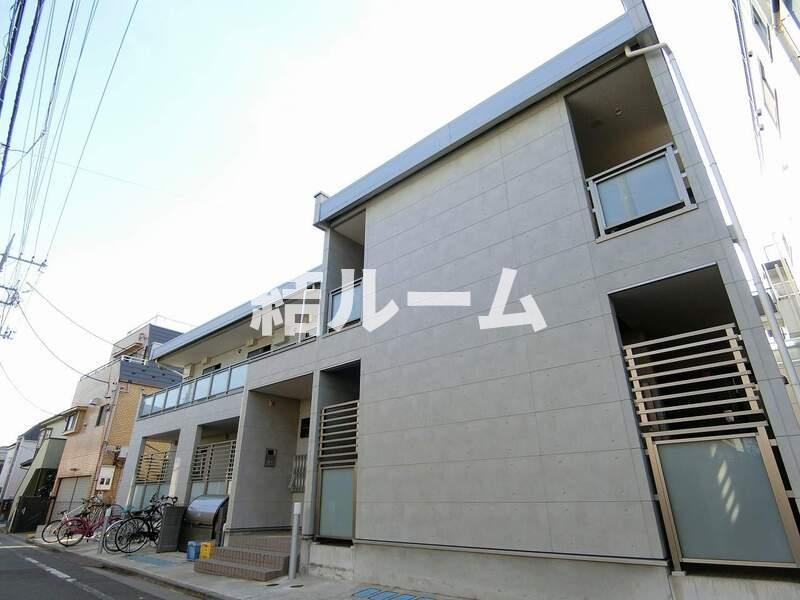 板橋区赤塚２丁目のアパートの外観