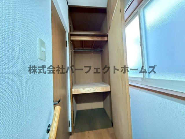 春日元町1丁目戸建　賃貸の収納|収納のためのスペースです