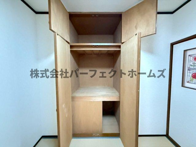 春日元町1丁目戸建　賃貸の収納|大きなスペースがあり、収納には困りません