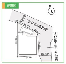泉区和泉が丘2丁目 新築戸建 4290万円の区画図