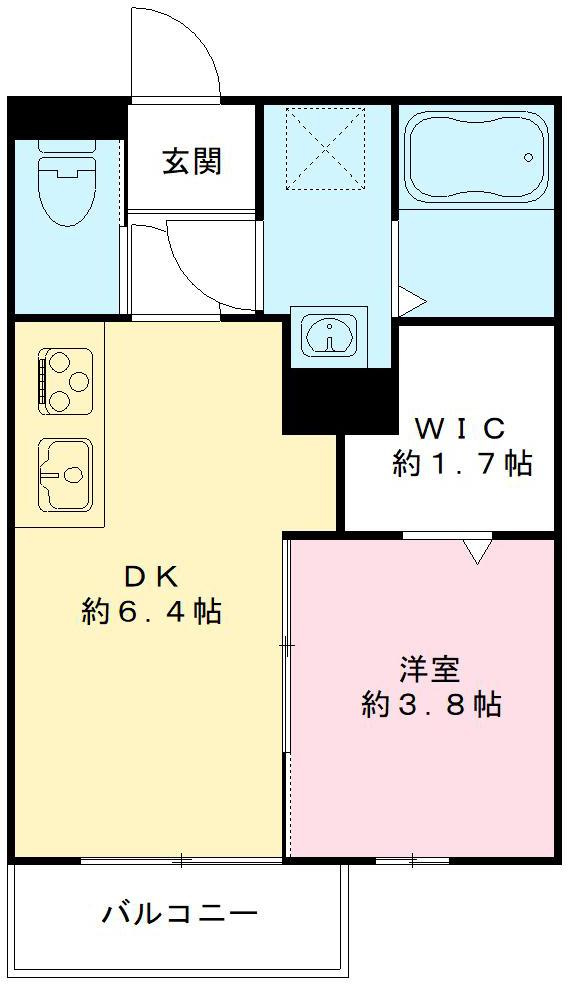 プレミール御幸の間取り
