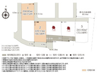 ワイウッドコート伊勢崎市曲輪町第1期【建築条件無し売地】の画像